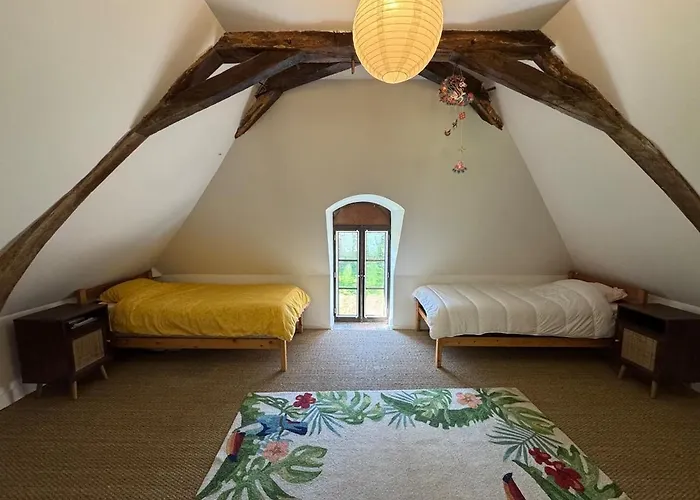 Corps De Ferme Rehabilite En Mayenne Vakantiehuis *